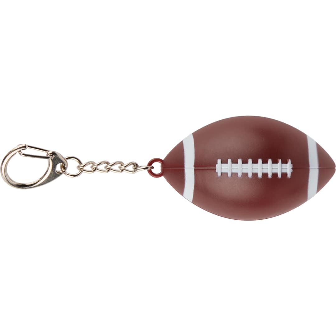 Football SPF15 Lip Balm with Keychain - SM-1731 Brown