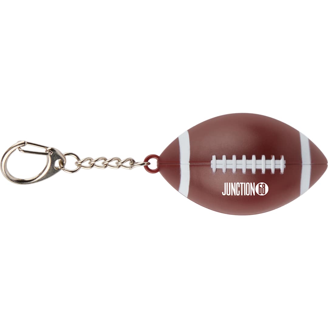 Football SPF15 Lip Balm with Keychain - SM-1731 Brown
