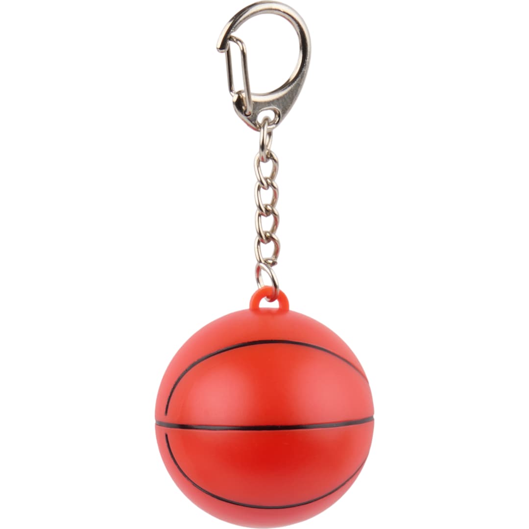 Basketball SPF15 Lip Balm with Keychain - SM-1733 Orange
