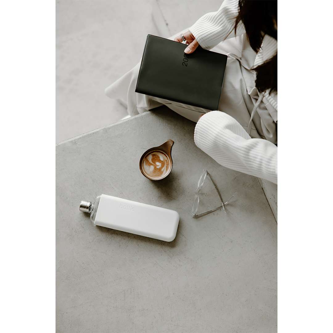 Memobottle SLIM Original Colored memobottle - 1606-13 Gray