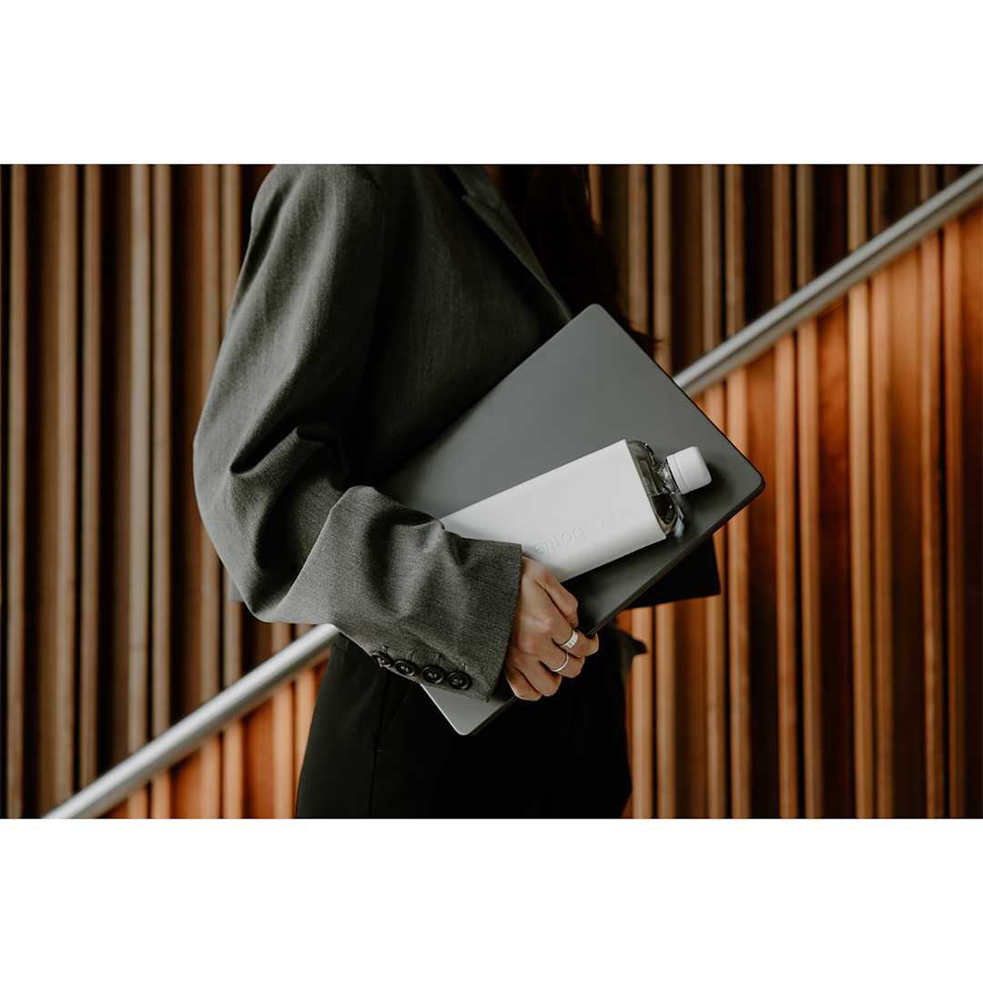 Memobottle SLIM Original Colored memobottle - 1606-13 Gray