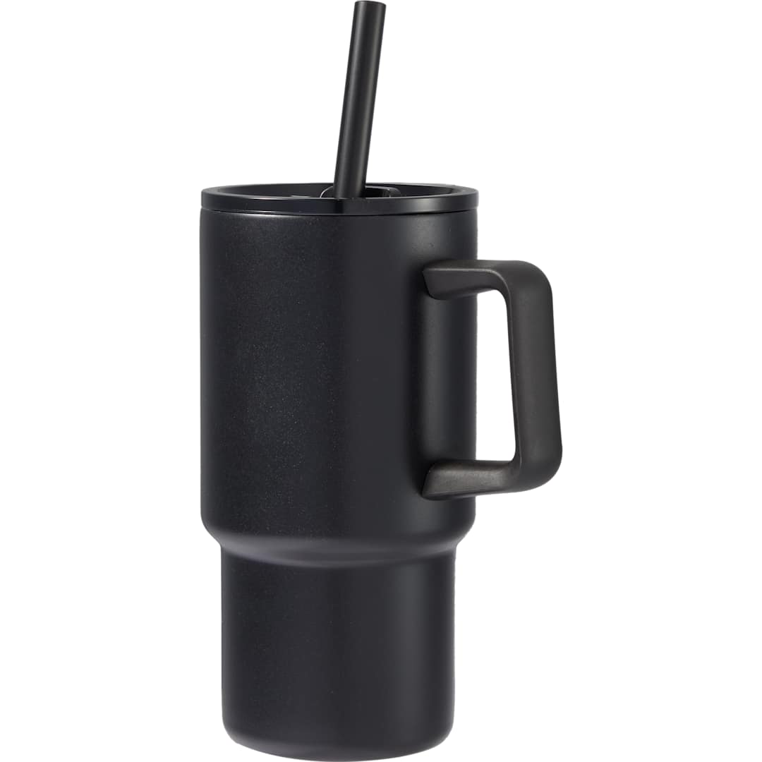 Summit 18oz Recycled Vacuum Insulated Mug w/ Straw - SM-6976