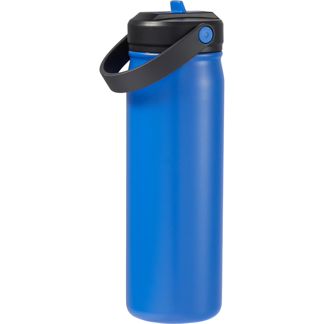 Carpo 20oz Straw lid Vacuum Bottle - SM-6992 Blue