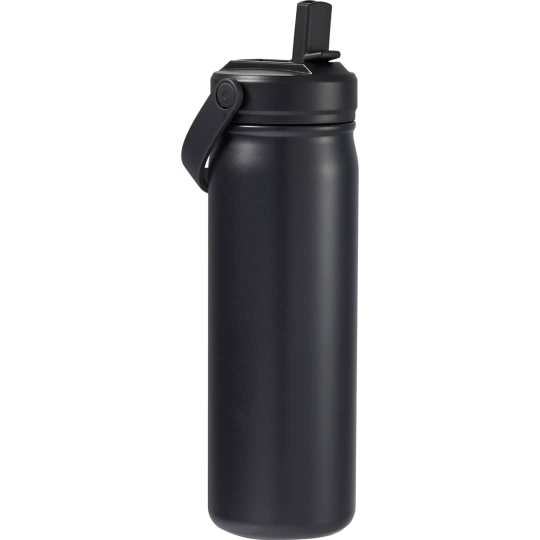 Carpo 20oz Straw lid Vacuum Bottle - SM-6992 Black