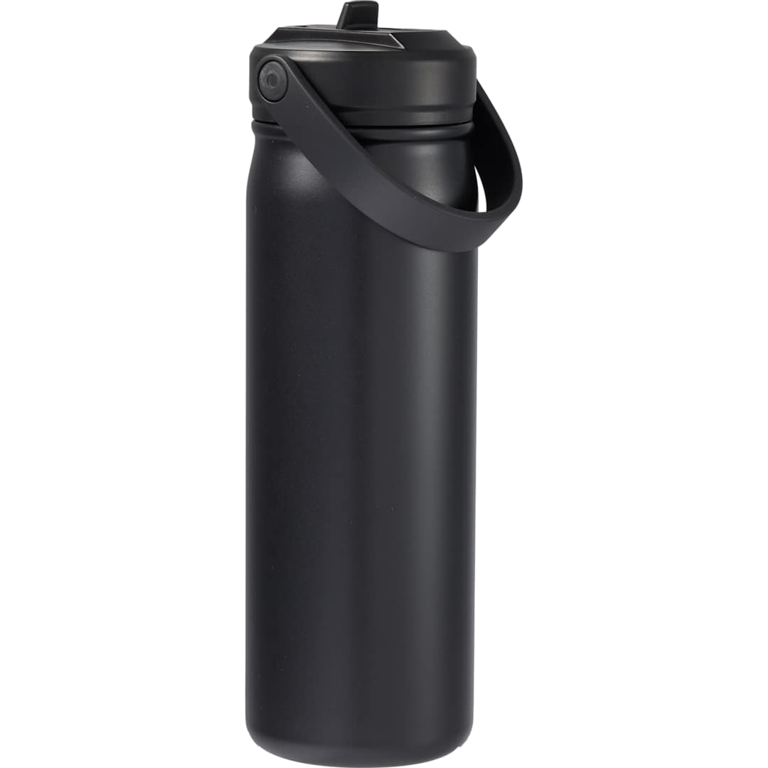 Carpo 20oz Straw lid Vacuum Bottle - SM-6992 Black