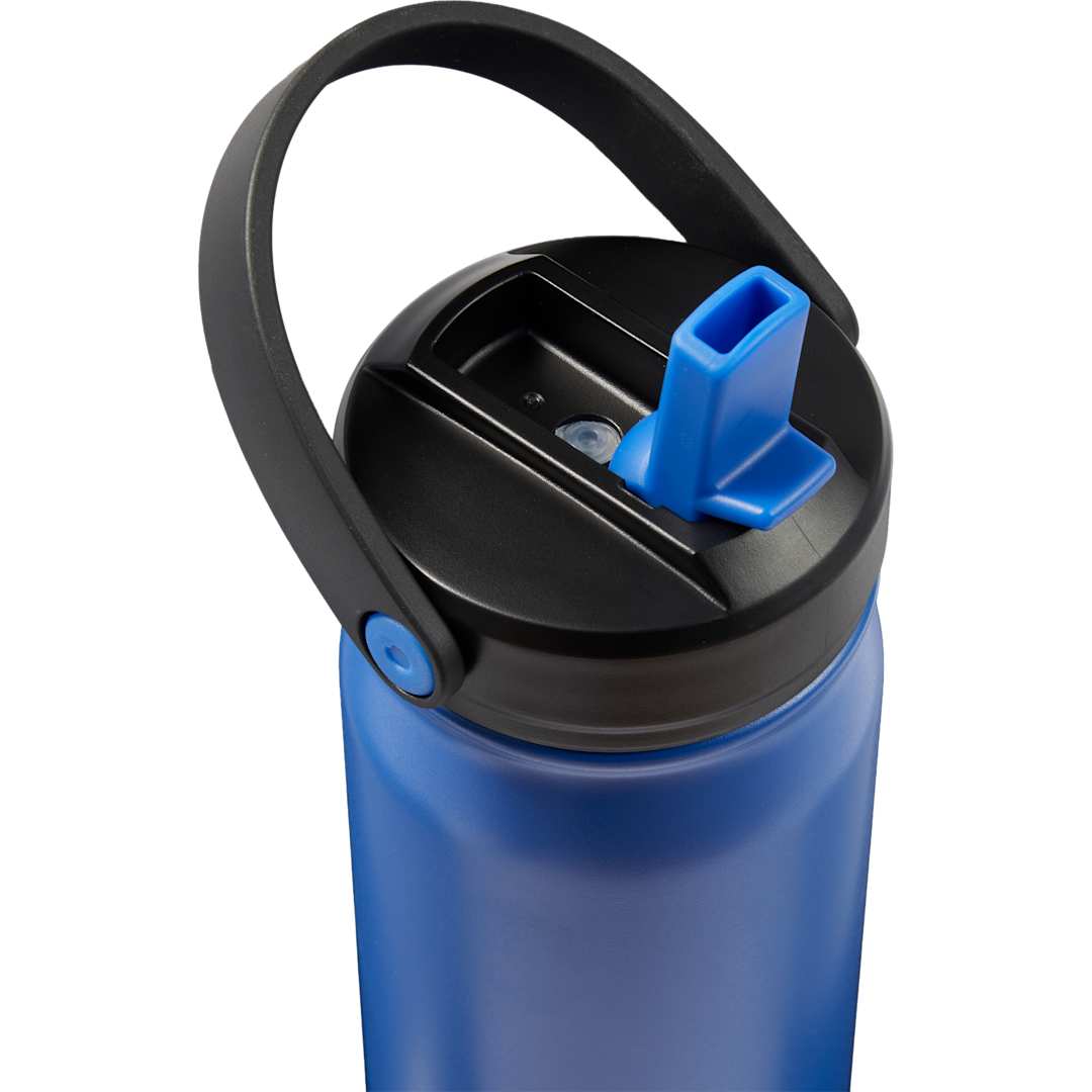 Carpo 20oz Straw lid Vacuum Bottle - SM-6992 Blue