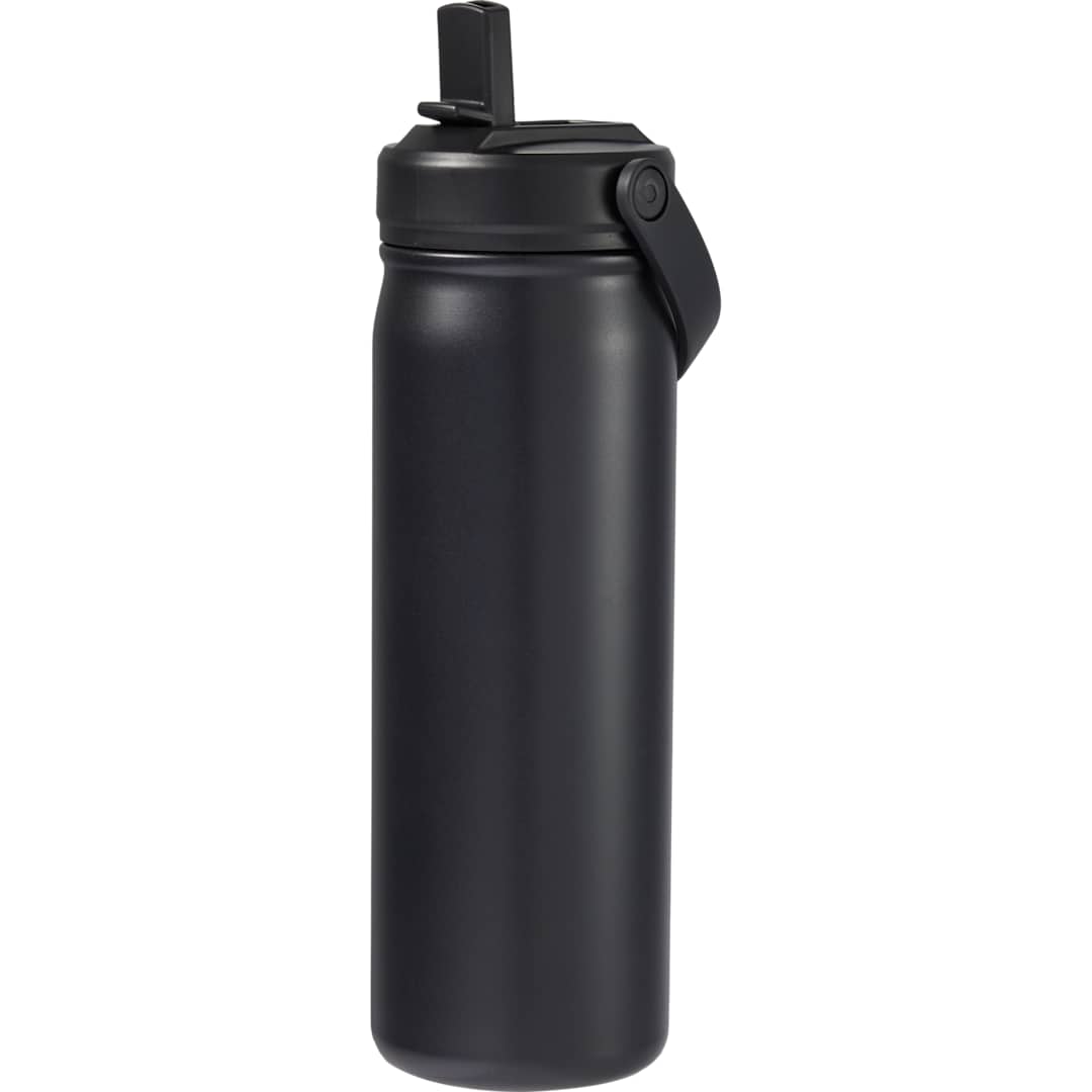 Carpo 20oz Straw lid Vacuum Bottle - SM-6992 Black