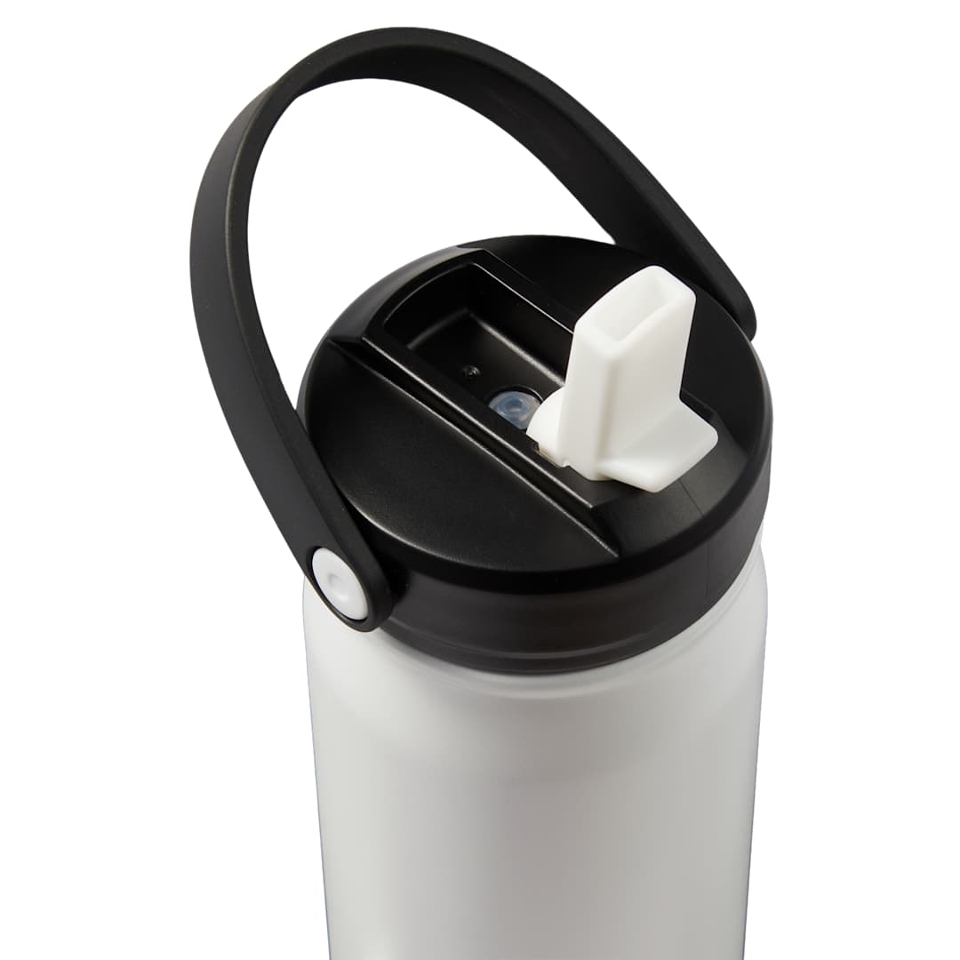 Carpo 20oz Straw lid Vacuum Bottle - SM-6992 White