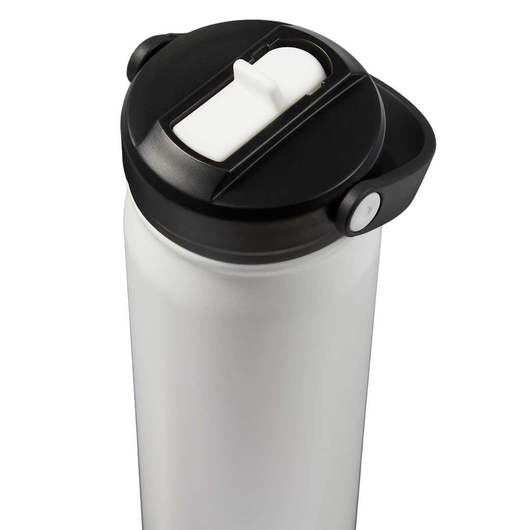 Carpo 20oz Straw lid Vacuum Bottle - SM-6992 White