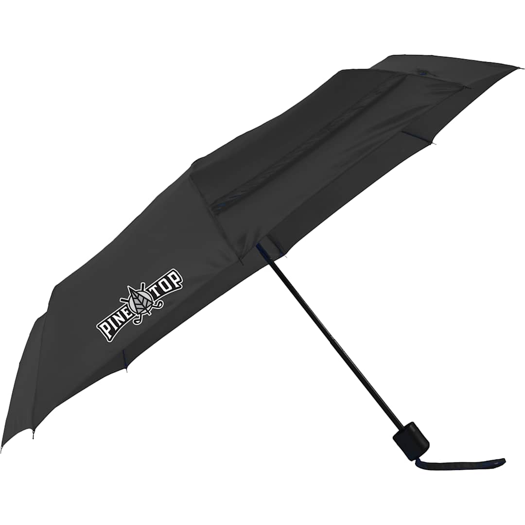 42" Manual Folding Umbrella - SM-8176 Black