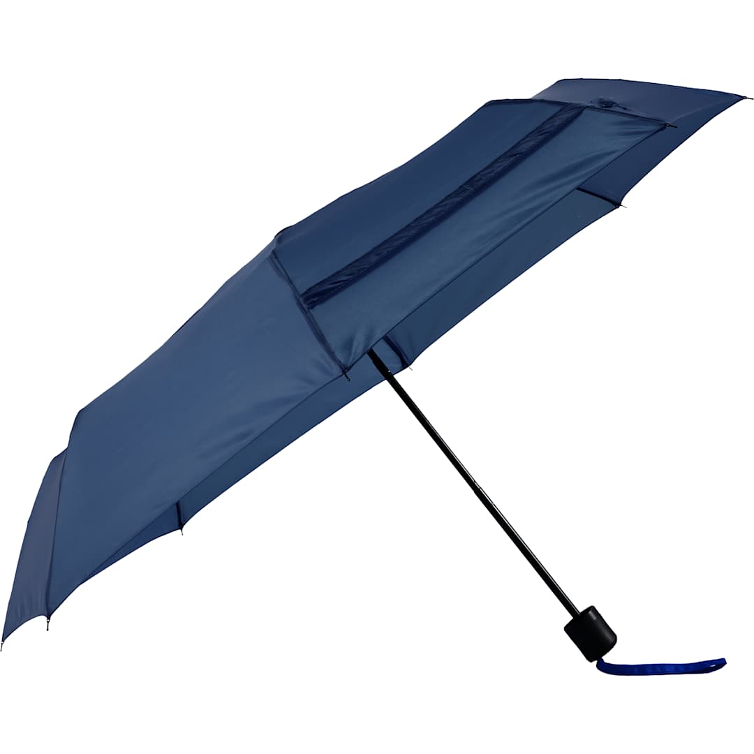 42" Manual Folding Umbrella - SM-8176 Blue