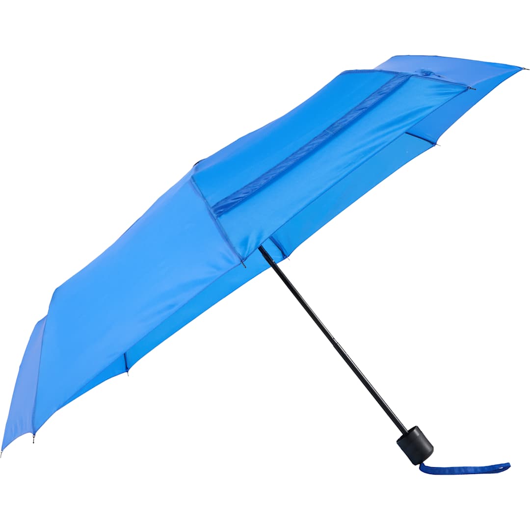 42" Manual Folding Umbrella - SM-8176 Blue