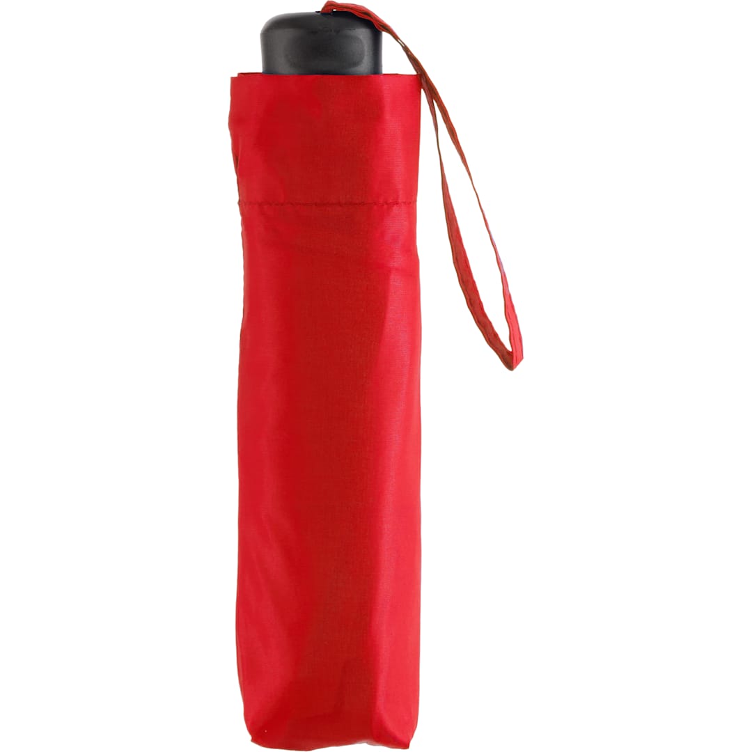 42" Manual Folding Umbrella - SM-8176 Red