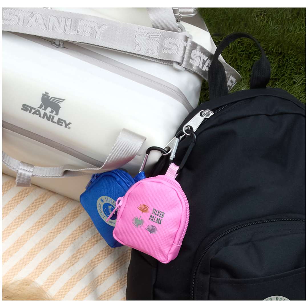 Bullet Mini Backpack Bag Charm - SM-8225 Blue