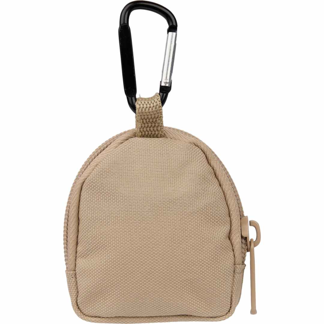 Bullet Mini Backpack Bag Charm - SM-8225 Natural