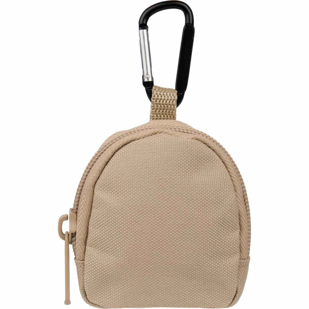 Bullet Mini Backpack Bag Charm - SM-8225 Natural
