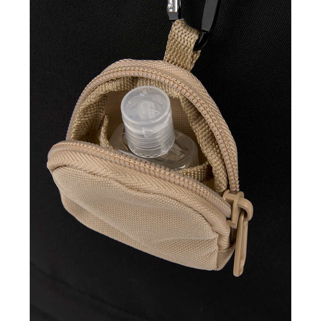 Bullet Mini Backpack Bag Charm - SM-8225 Natural