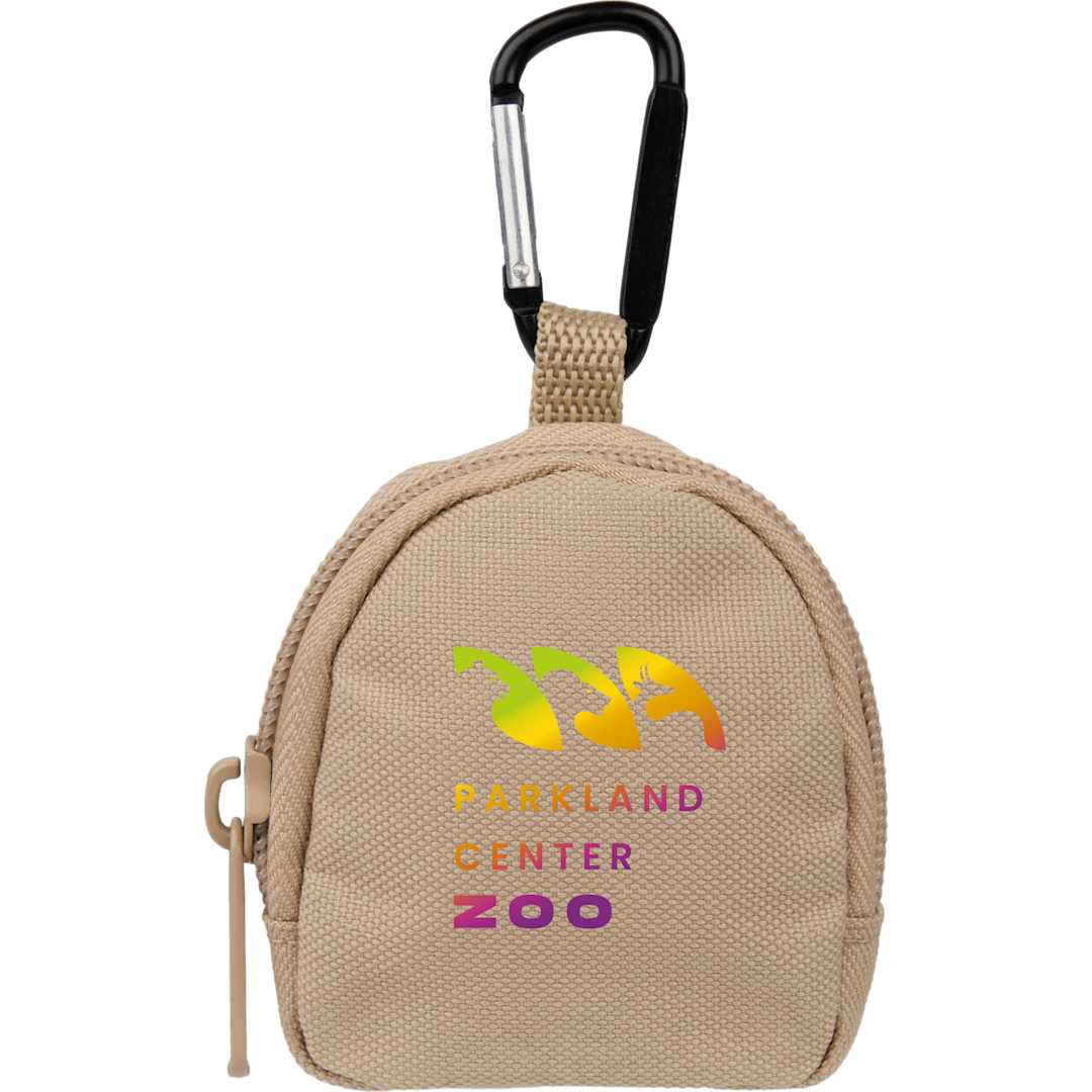 Bullet Mini Backpack Bag Charm - SM-8225 Natural