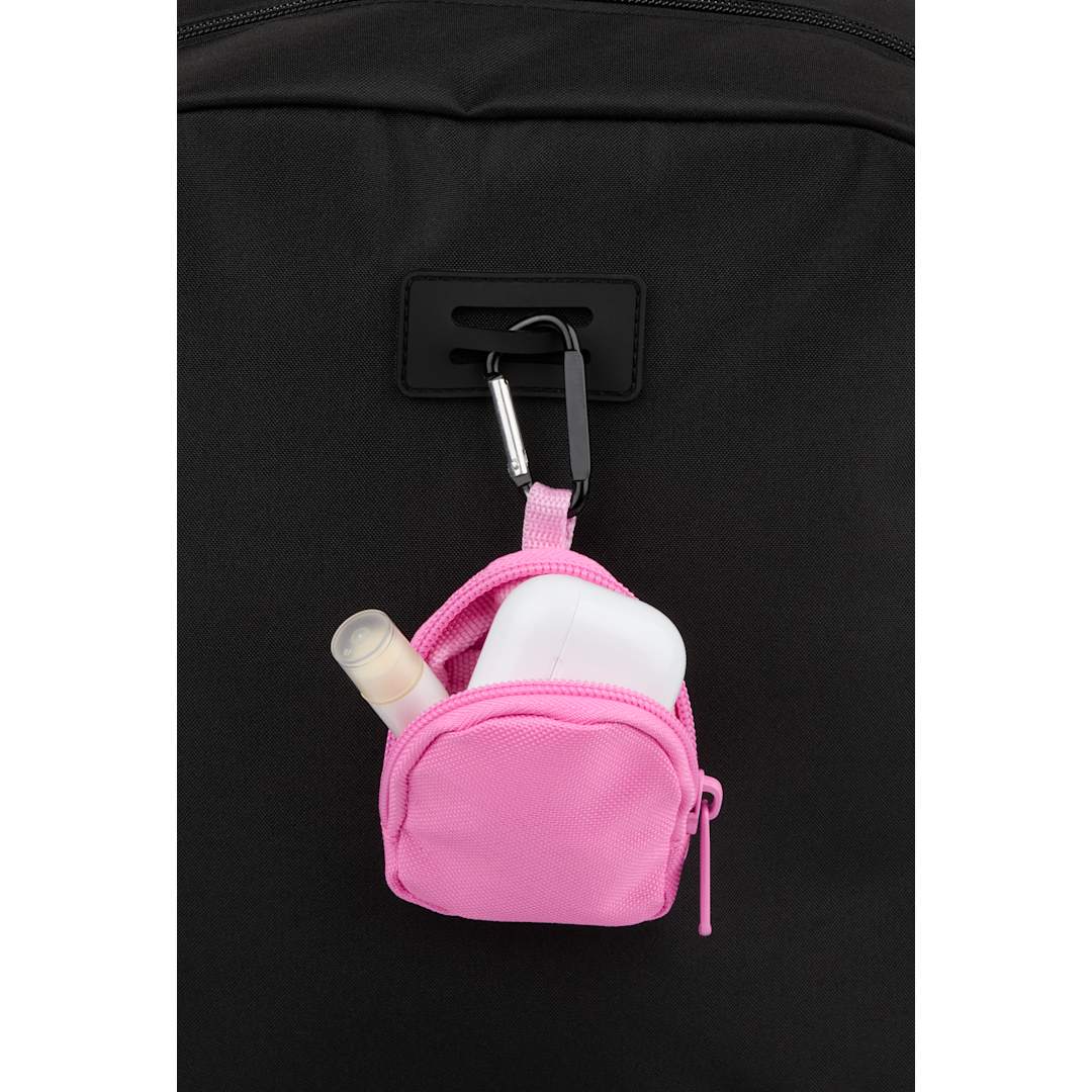 Bullet Mini Backpack Bag Charm - SM-8225 Pink