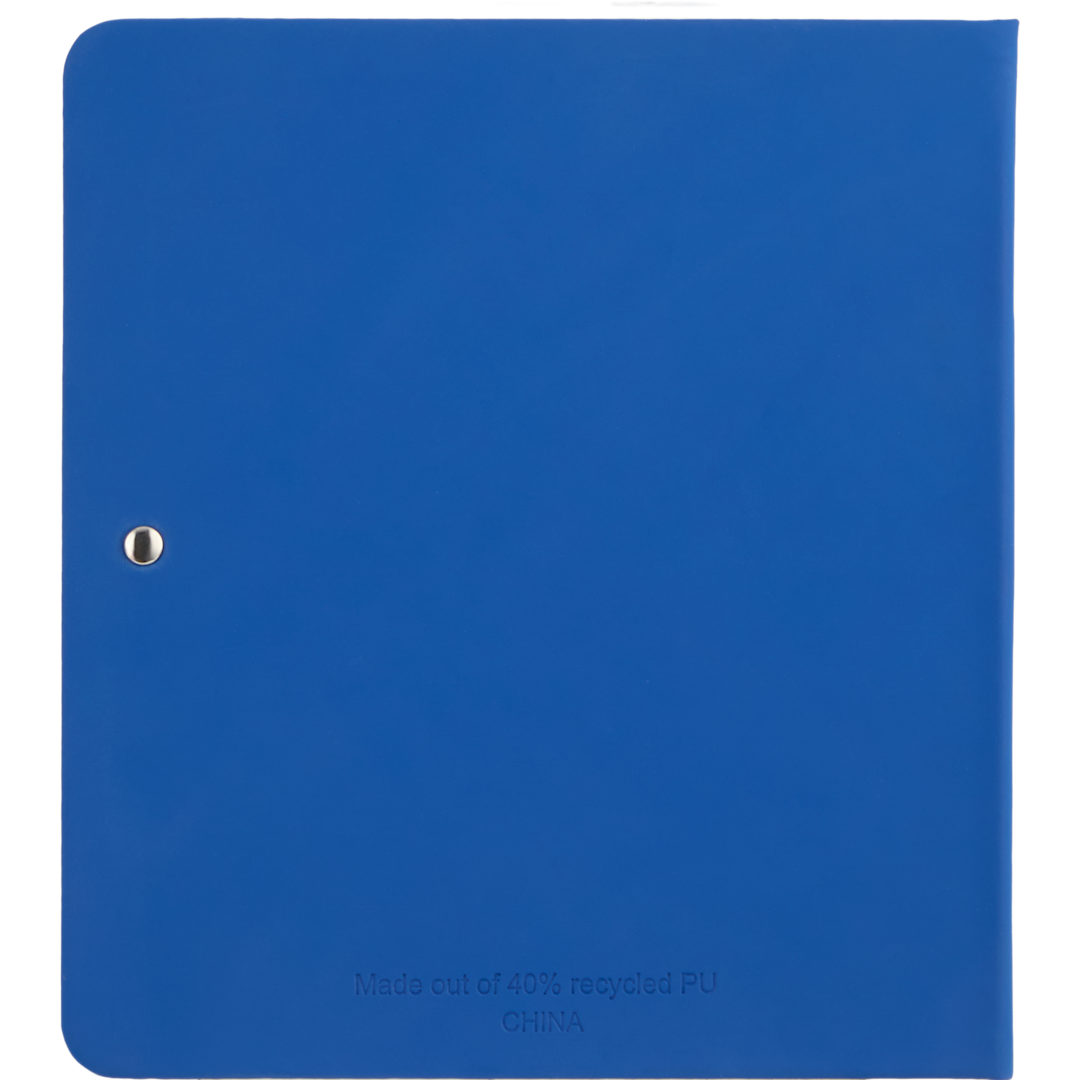 Recycled PU White Board &amp; Sticky Notes Pad - SM-9029 Blue