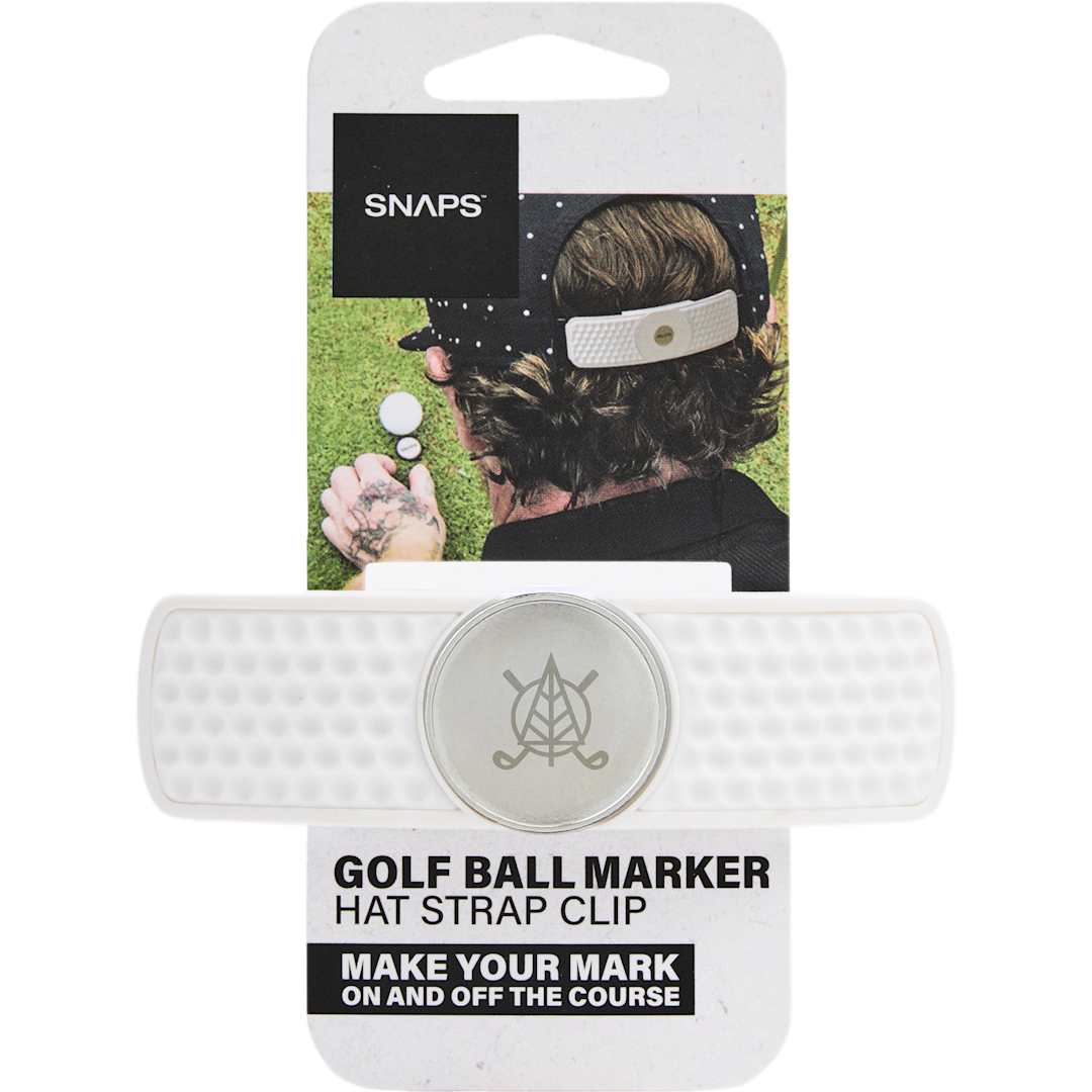 SNAPS Golf SNAPS Golf Hat Strap Clip - 4250-50 White