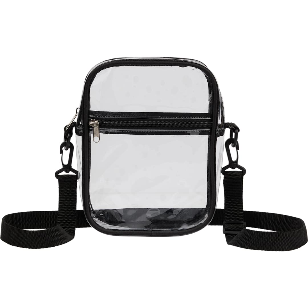 Clear Crossbody Tote - SM-5456 Black