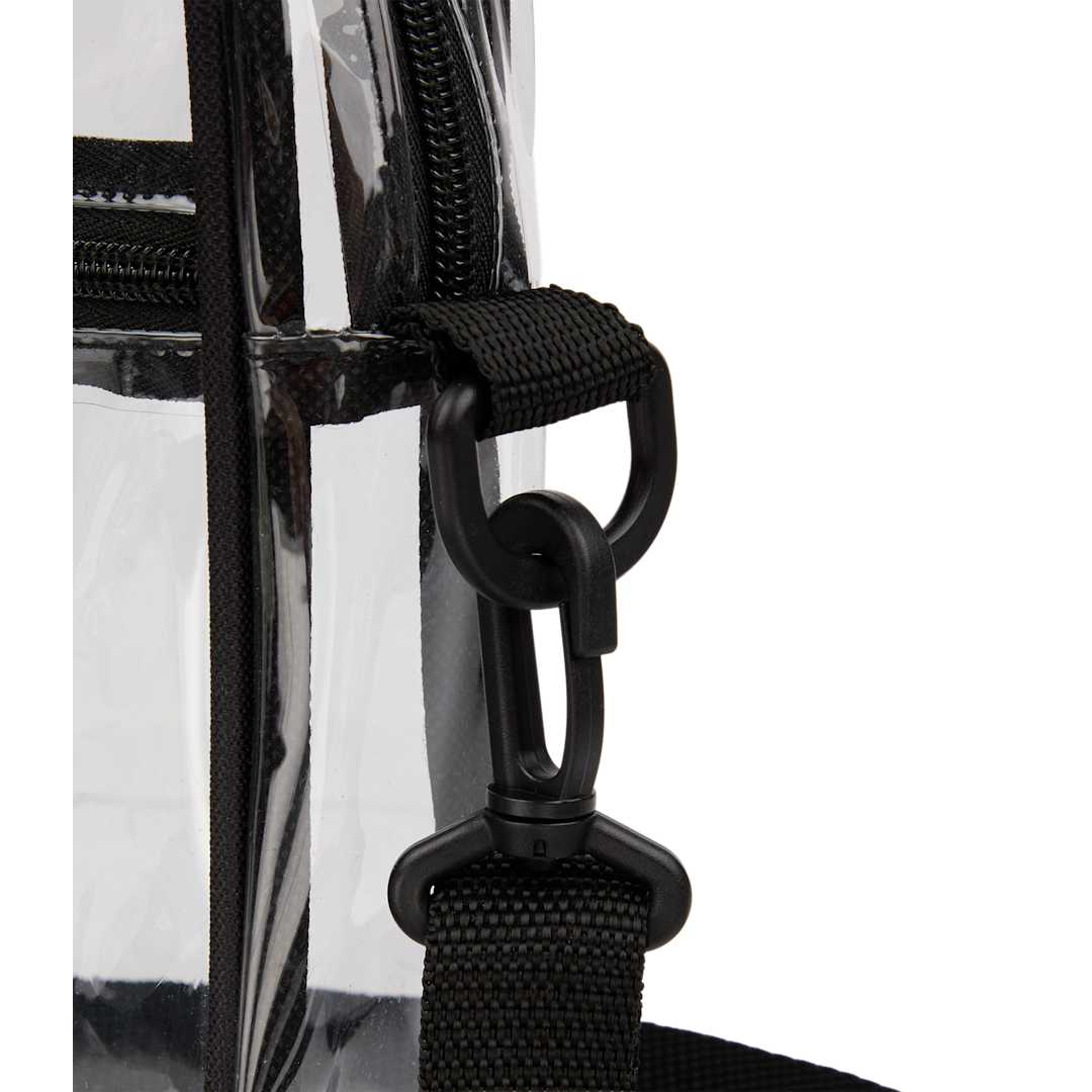 Bullet Clear Crossbody Tote - SM-5456 Black