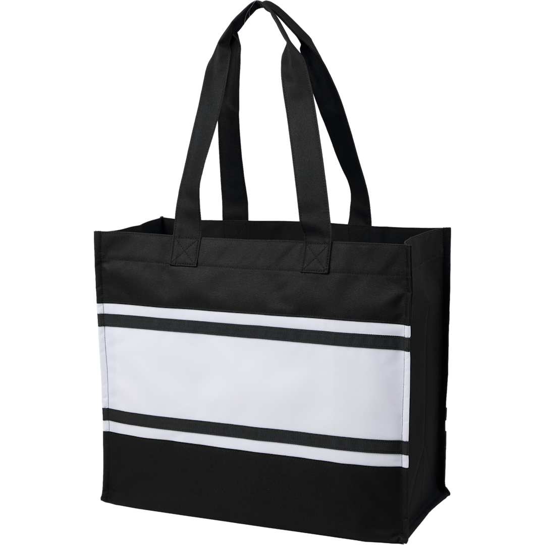 Varsity Box Tote - SM-5457 Black