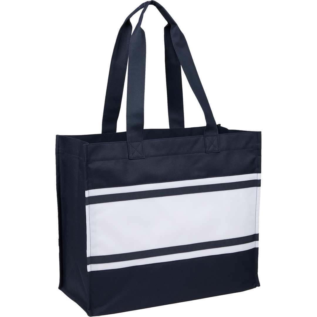 Varsity Box Tote - SM-5457 Blue