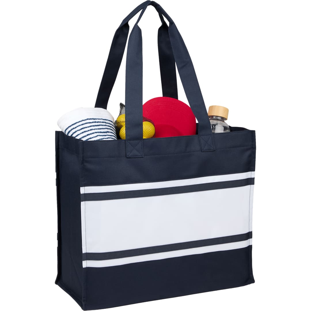 Varsity Box Tote - SM-5457 Blue