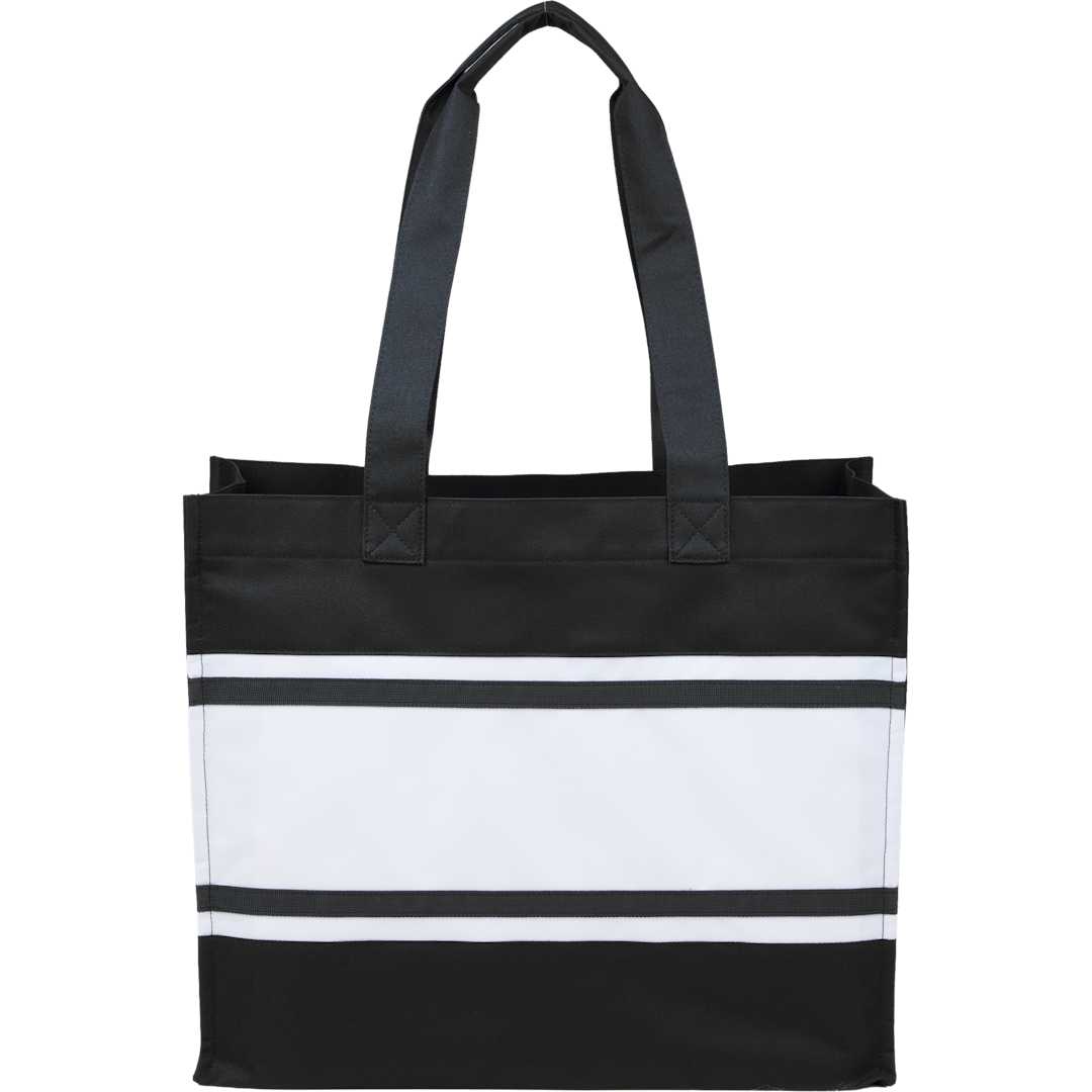 Varsity Box Tote - SM-5457 Black