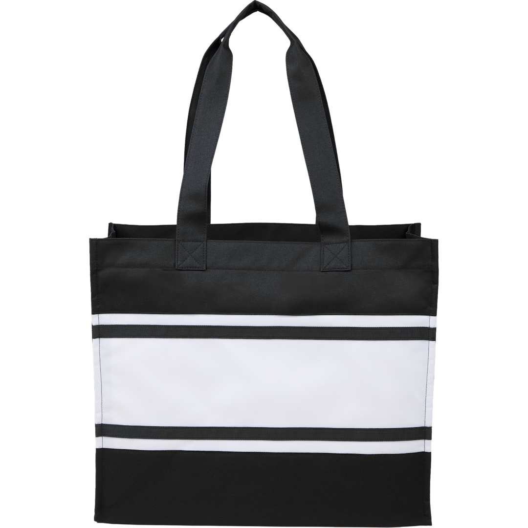 Varsity Box Tote - SM-5457 Black