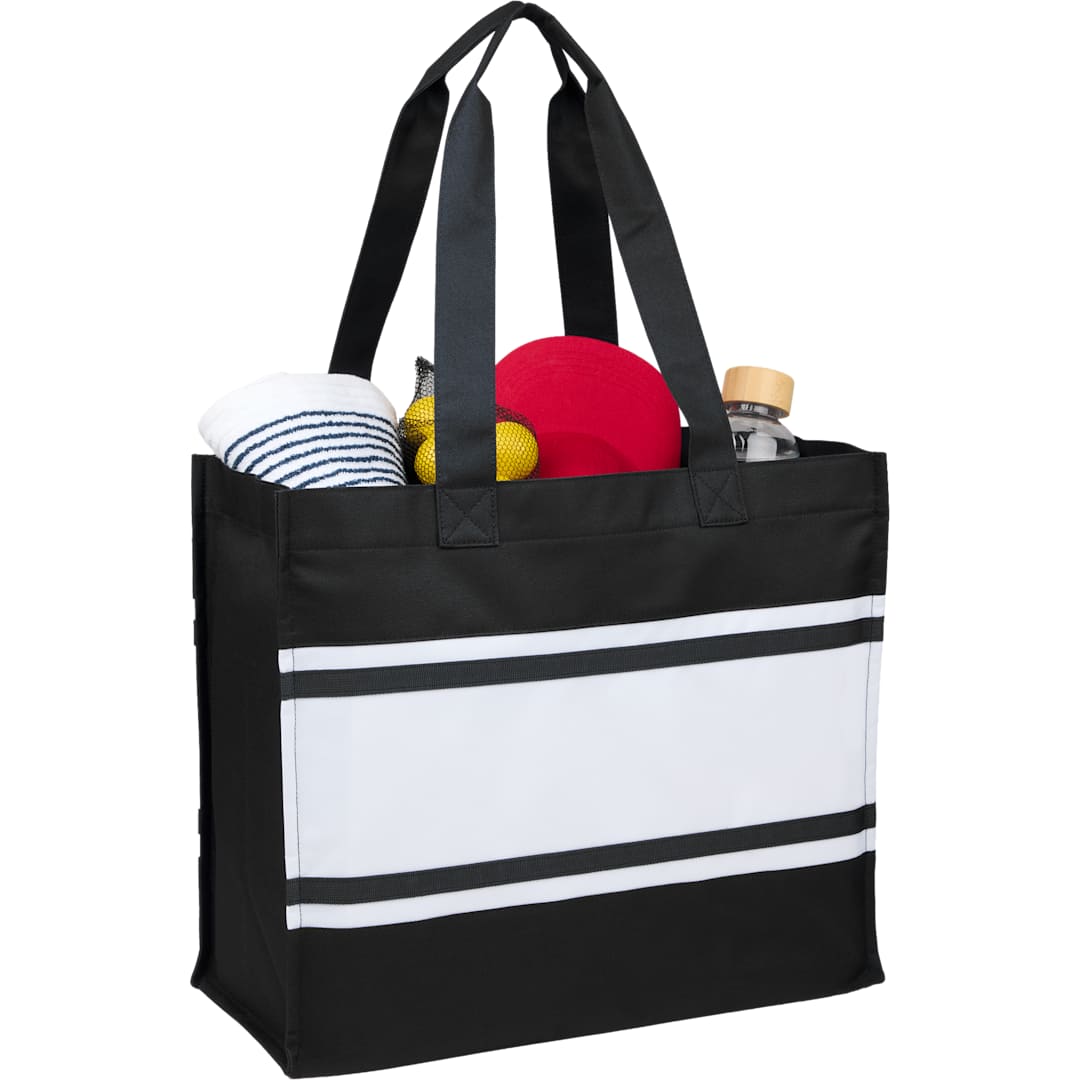 Varsity Box Tote - SM-5457 Black