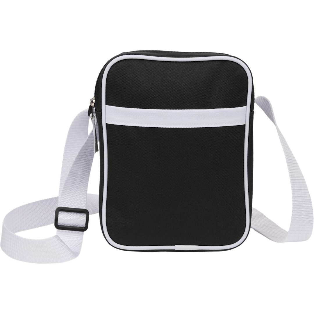 Varsity Recycled Crossbody Bag - SM-5459 Black