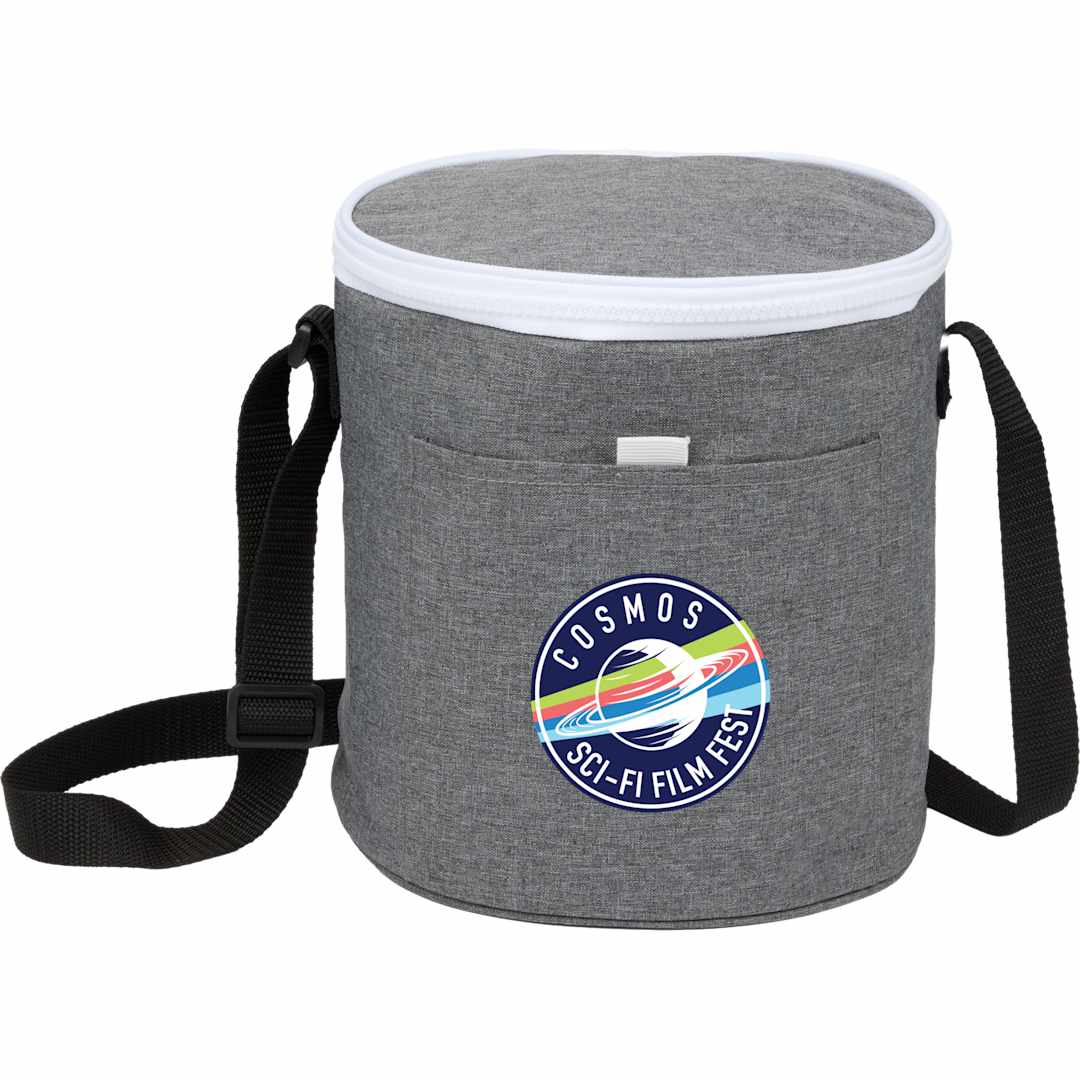 Round RPET 9 Can Cooler Bag? - SM-5619 Gray