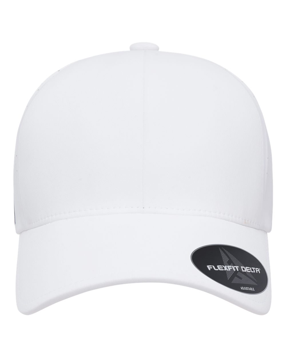 Flexfit Delta® Snapback Perforated Cap - 180AP White