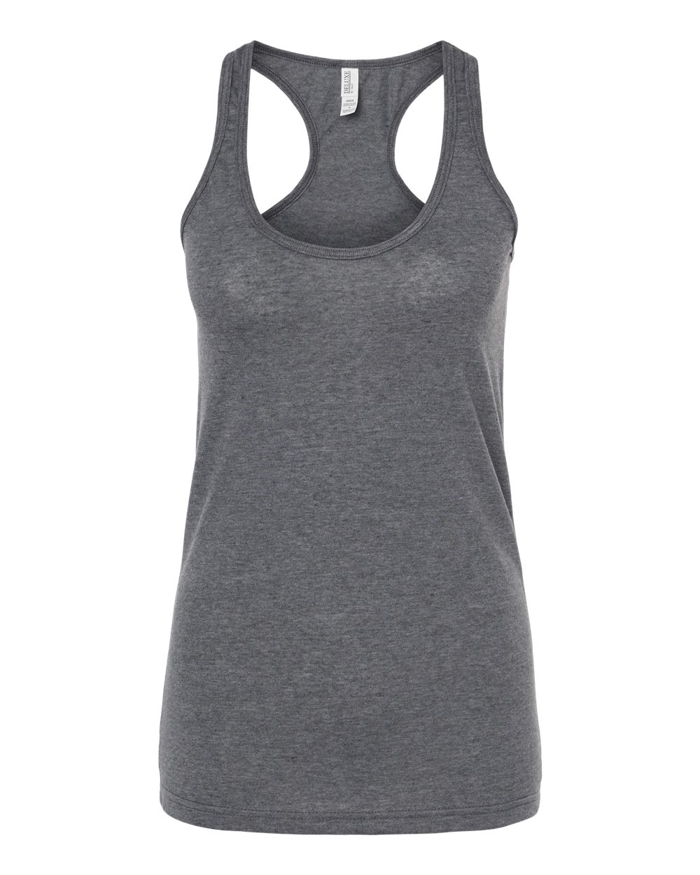 M&O Women's Racerback Blend Tank - 3590 - 3590M Heather Charcoal
