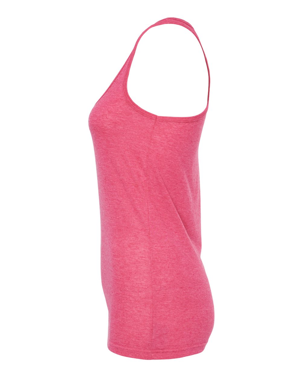 M&O Women's Racerback Blend Tank - 3590 - 3590M Heather Fuchsia