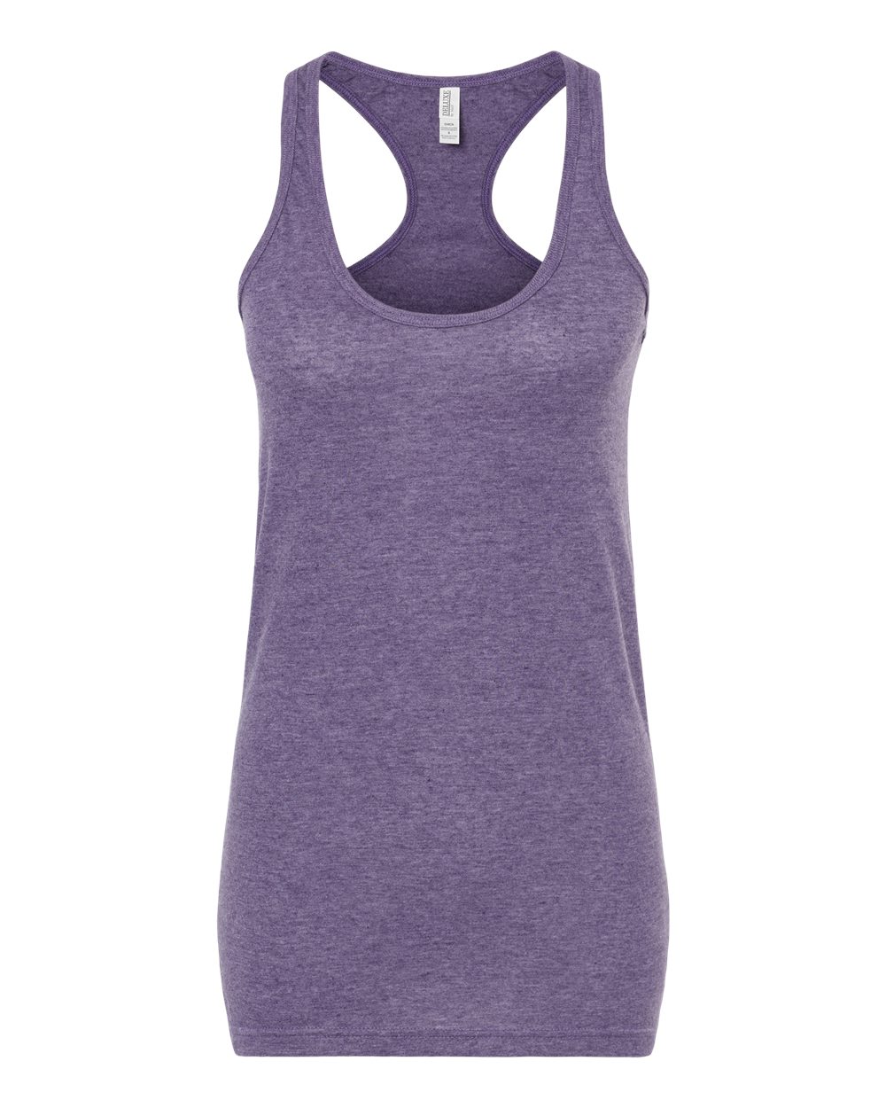M&O Women's Racerback Blend Tank - 3590 - 3590M Heather Purple