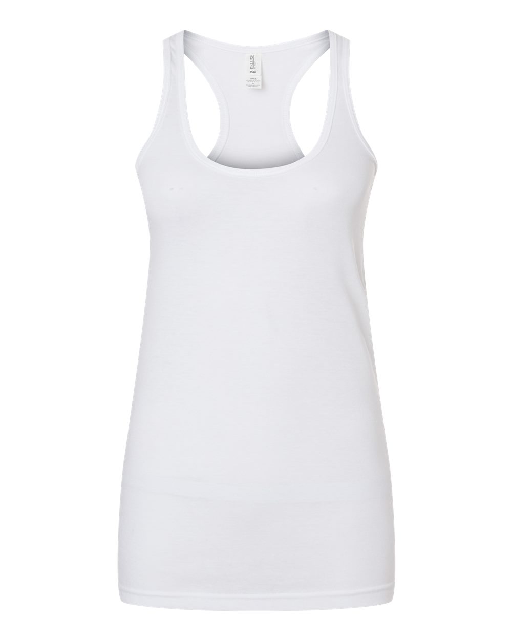 M&O Women's Racerback Blend Tank - 3590 - 3590M White