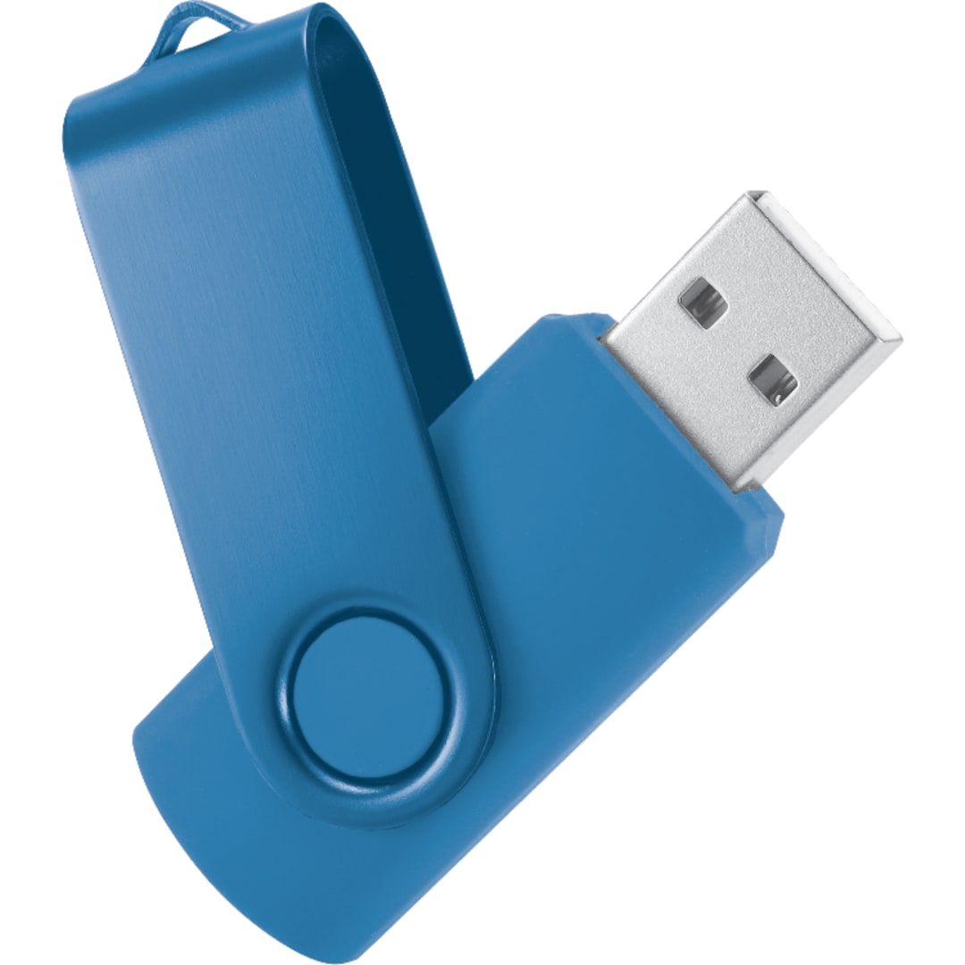 Rotate 2Tone Flash Drive 4GB - 1695-10 Blue
