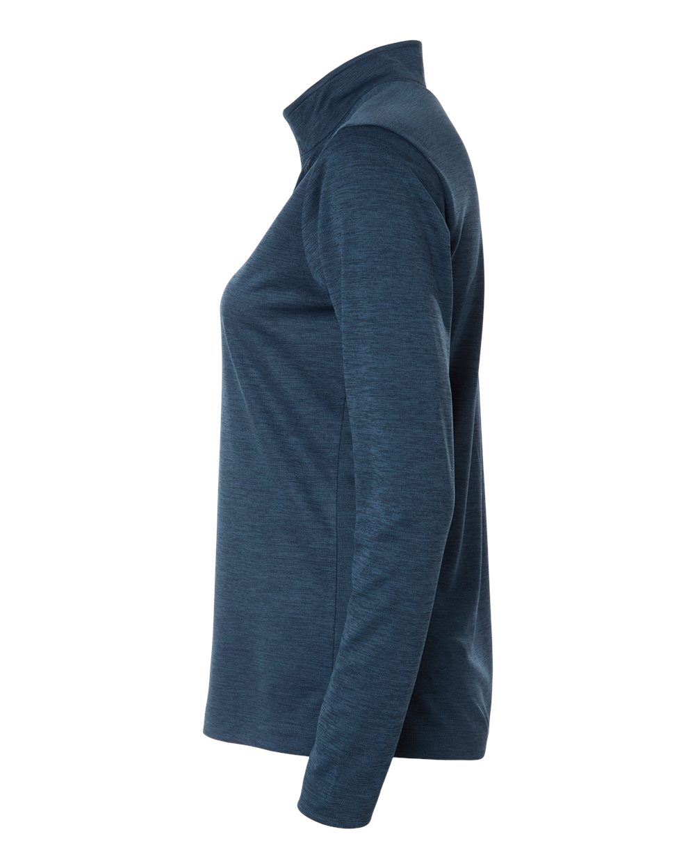 AllPro Women's Pro-Lock Performance Mélange Quarter-Zip Pullover - 4HM70L Navy Melange