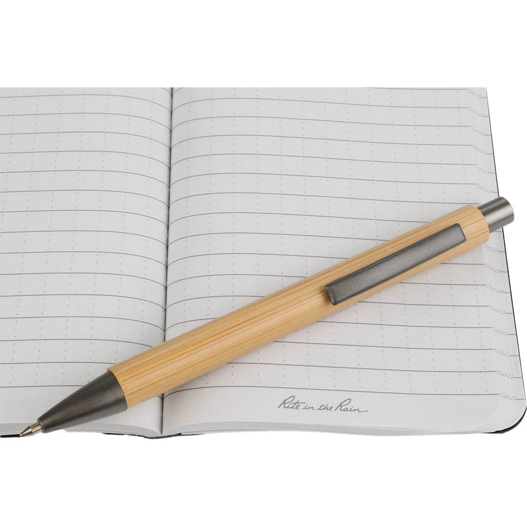 Rite in the Rain 3.5" x 5.25" Rite in the Rain Soft Cover Notebook - 0913-08 Black