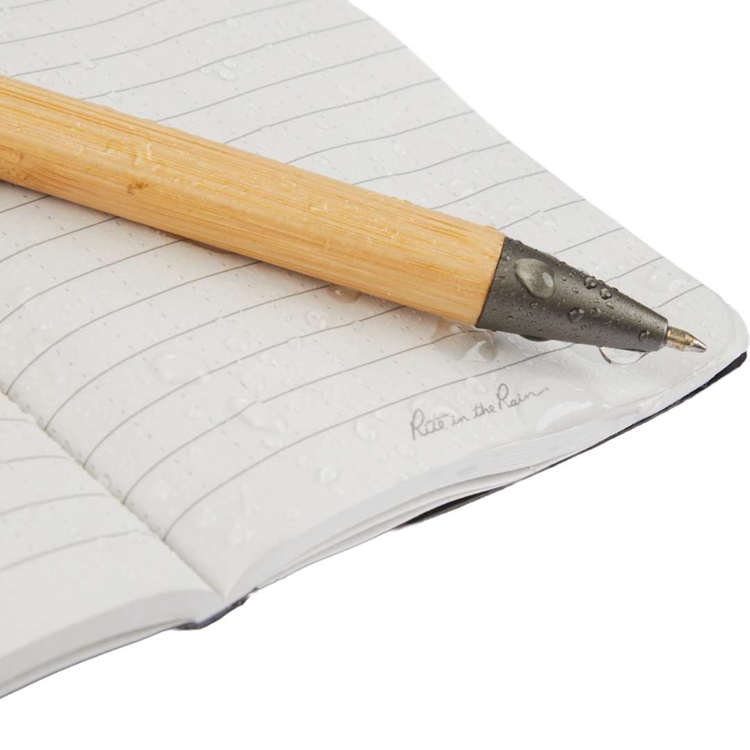 Rite in the Rain 3.5" x 5.25" Rite in the Rain Soft Cover Notebook - 0913-08 Black