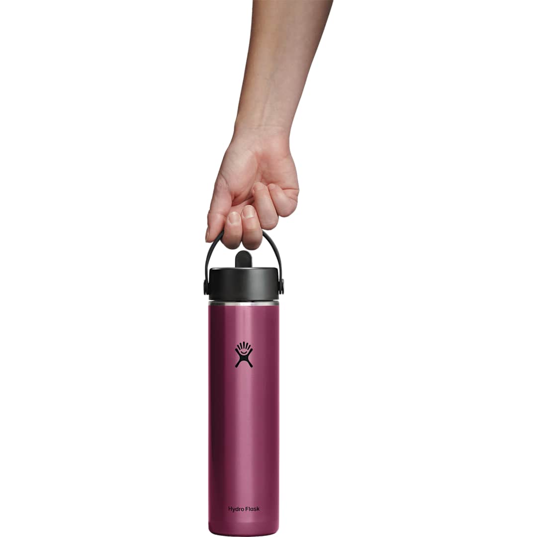 Hydro Flask Hydro Flask® Lightweight Bottle w/ Straw Lid 24oz - 1601-87 Red