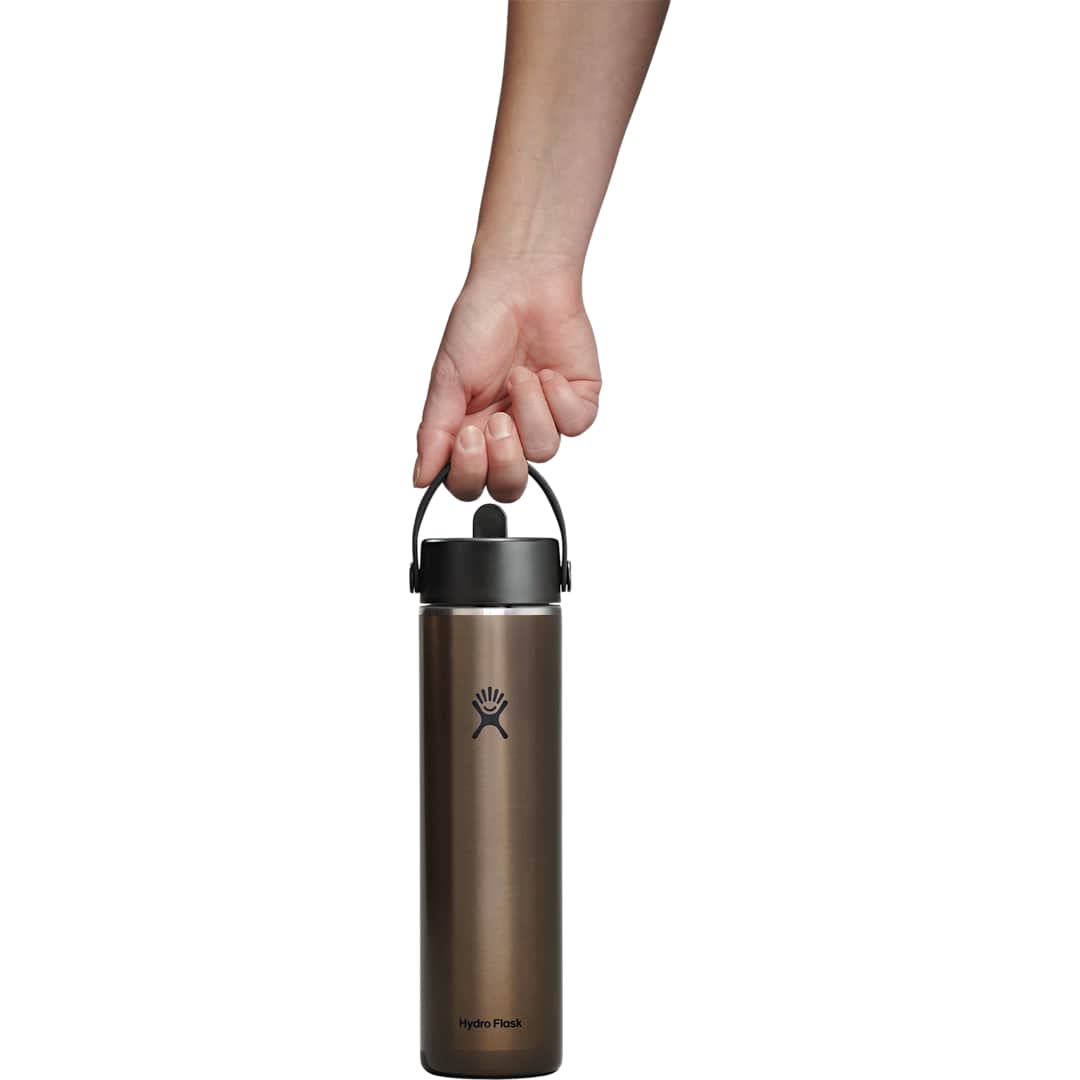Hydro Flask Hydro Flask® Lightweight Bottle w/ Straw Lid 24oz - 1601-87 Black