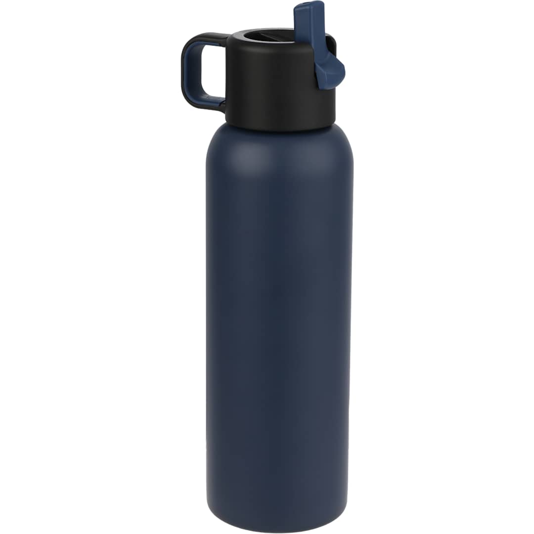 Clio Eco-Friendly Straw Lid Vacuum Bottle 22oz - 1602-34 Blue