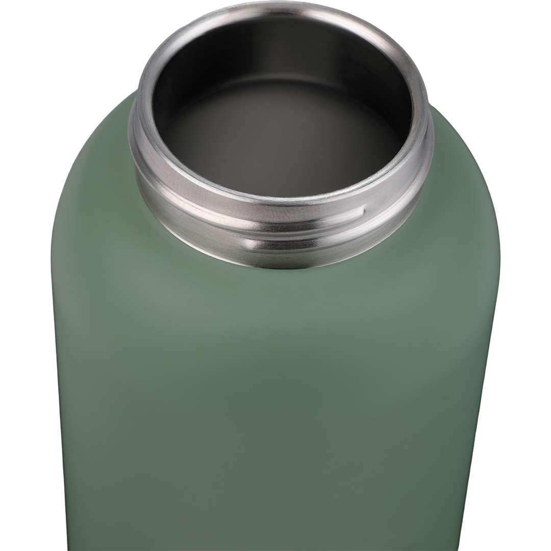 Clio Eco-Friendly Straw Lid Vacuum Bottle 22oz - 1602-34 Green