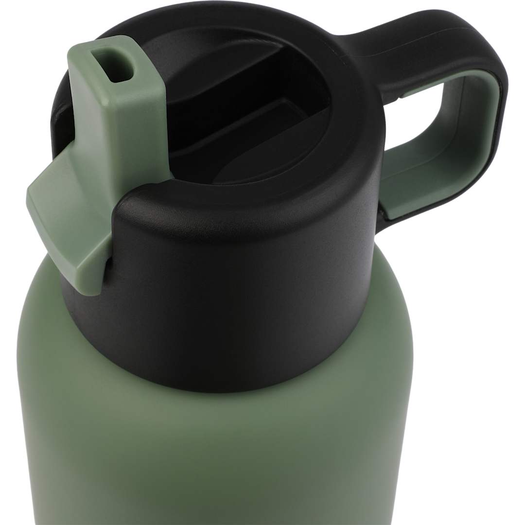 Clio Eco-Friendly Straw Lid Vacuum Bottle 22oz - 1602-34 Green