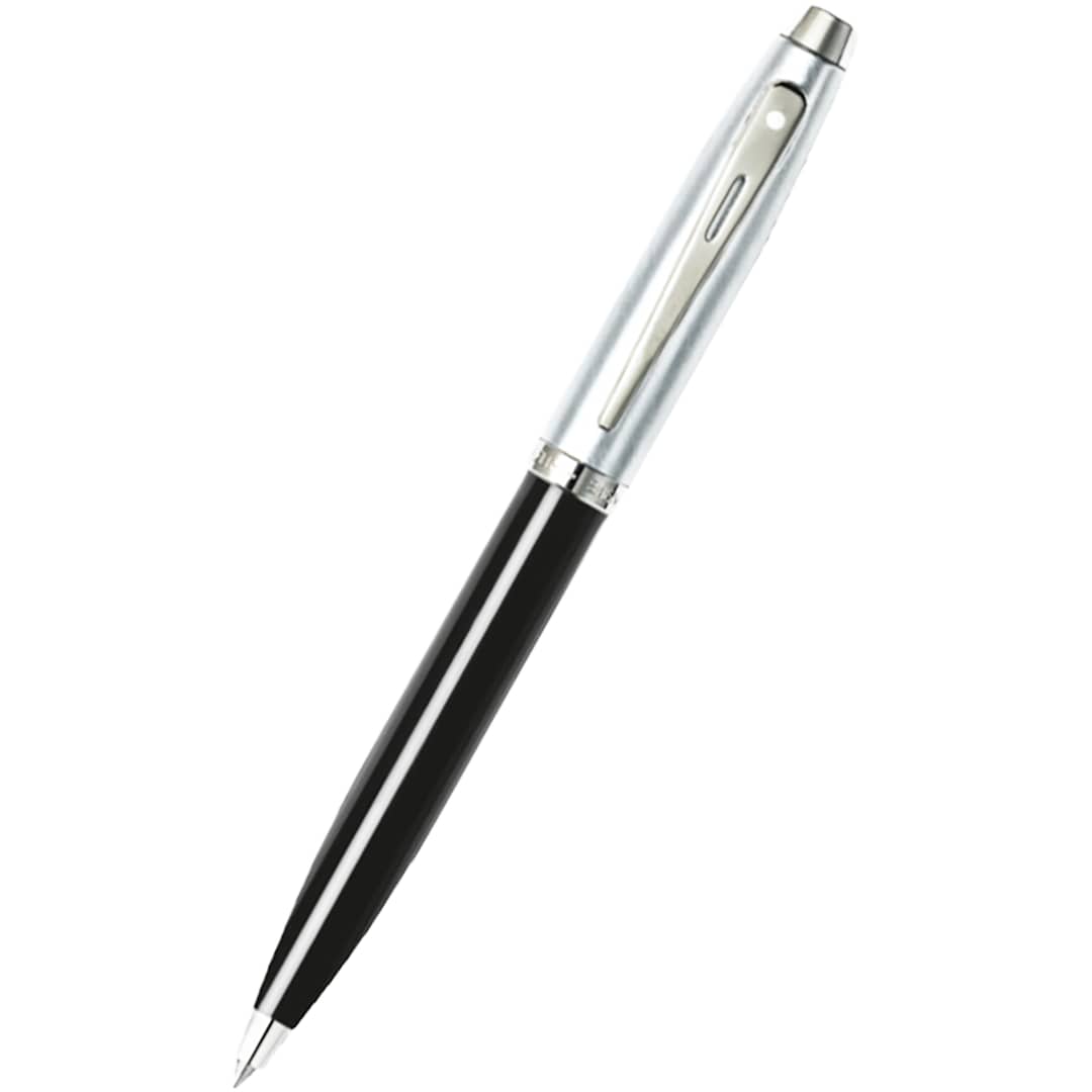 Sheaffer® 100 Chrome Black Ballpoint - 2933-35